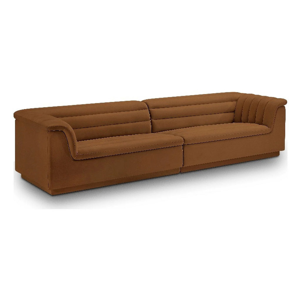 Saddle Velvet Modular Sofa E3657