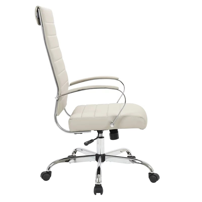 Tan Leather Office Chair T662