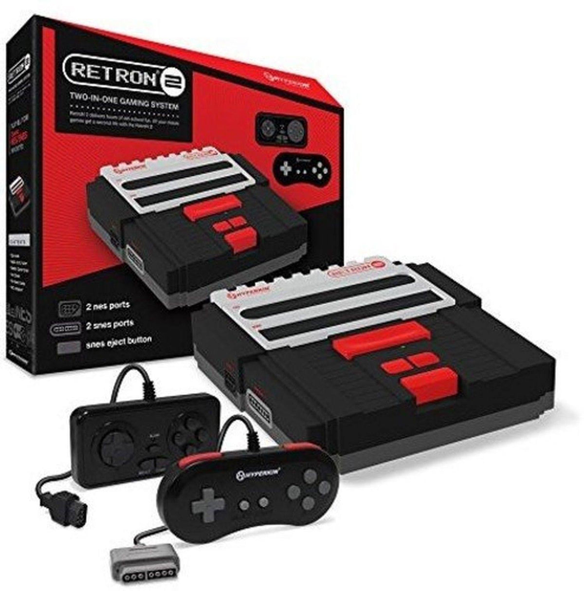 Black Retro Gaming Console I819