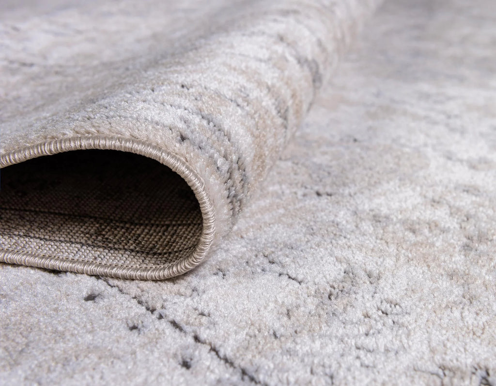 Ivory Low-Pile Rug S9034