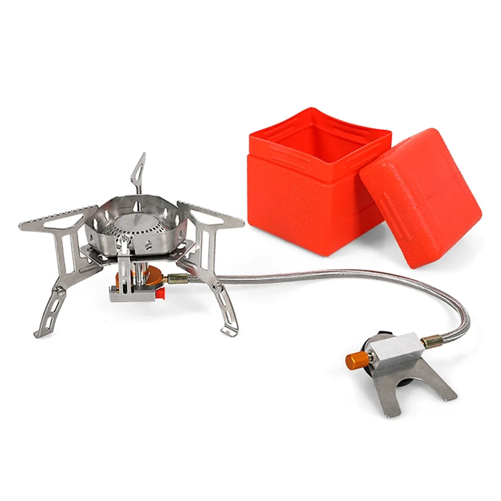 Ultralight Portable Camping Stove with Windshield, 3500W U348903