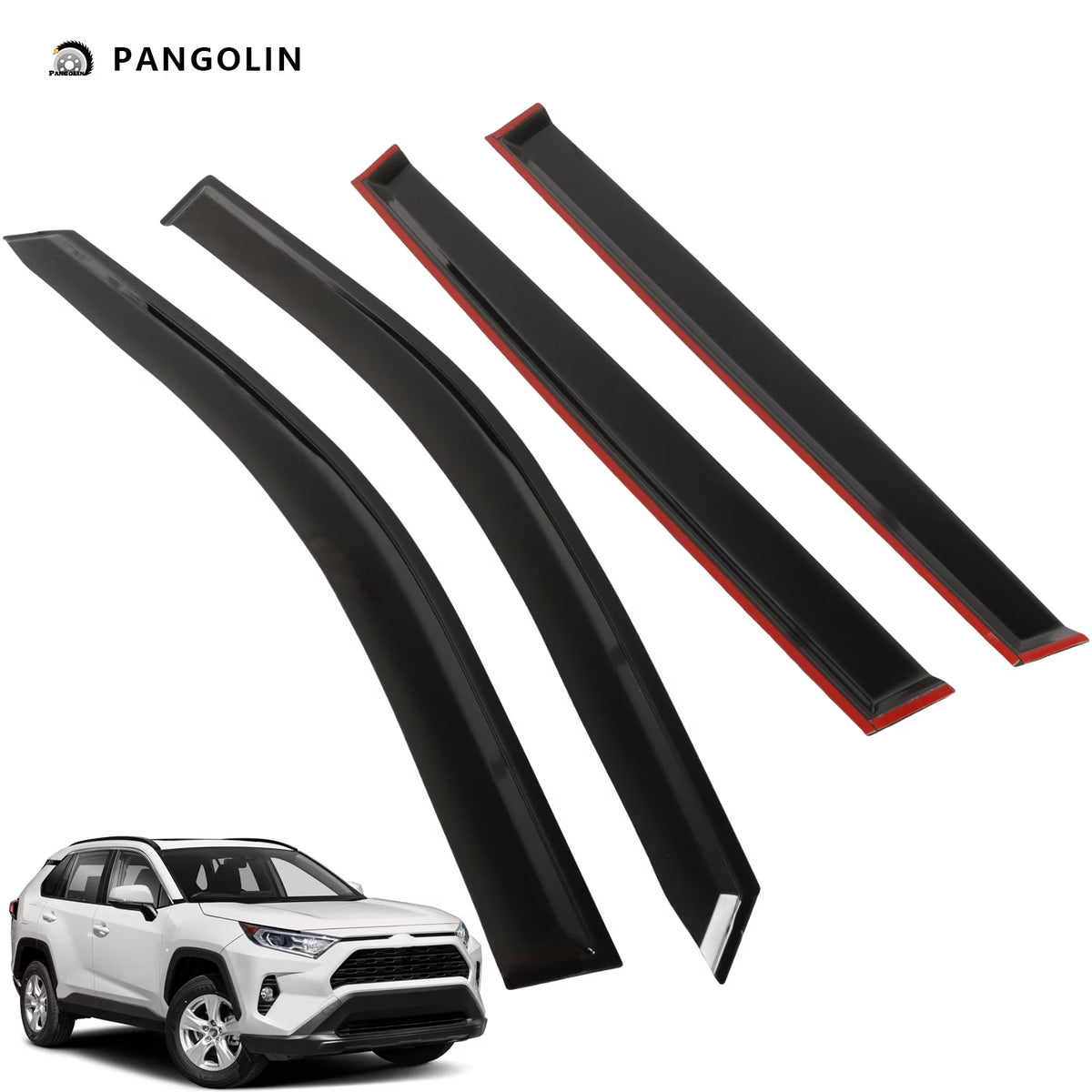4Pcs Car Window Visors for 2019-2023 Toyota RAV4 P613040