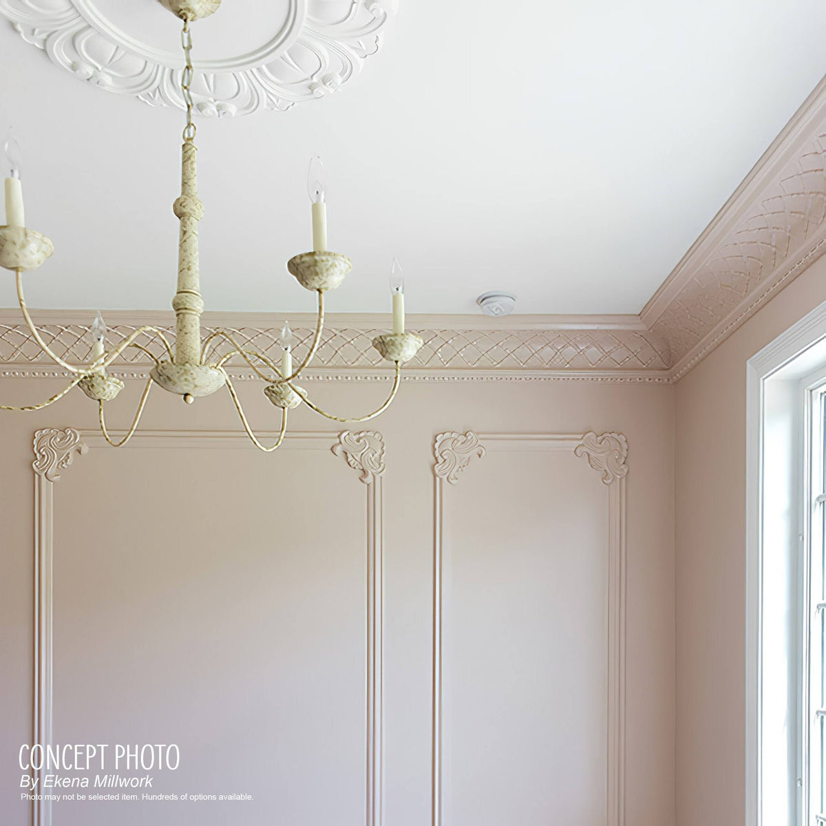 Classic Smooth Crown Moulding F552