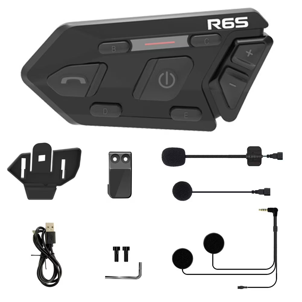 Motorcycle Helmet Intercom BT Wireless Headset Q98655