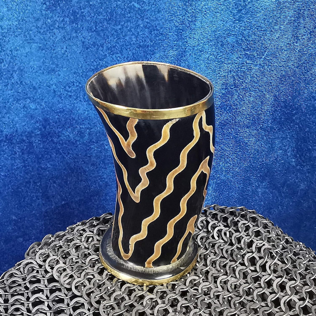 250 ML Polished Finish Drinking Horn Shot Glass C74841