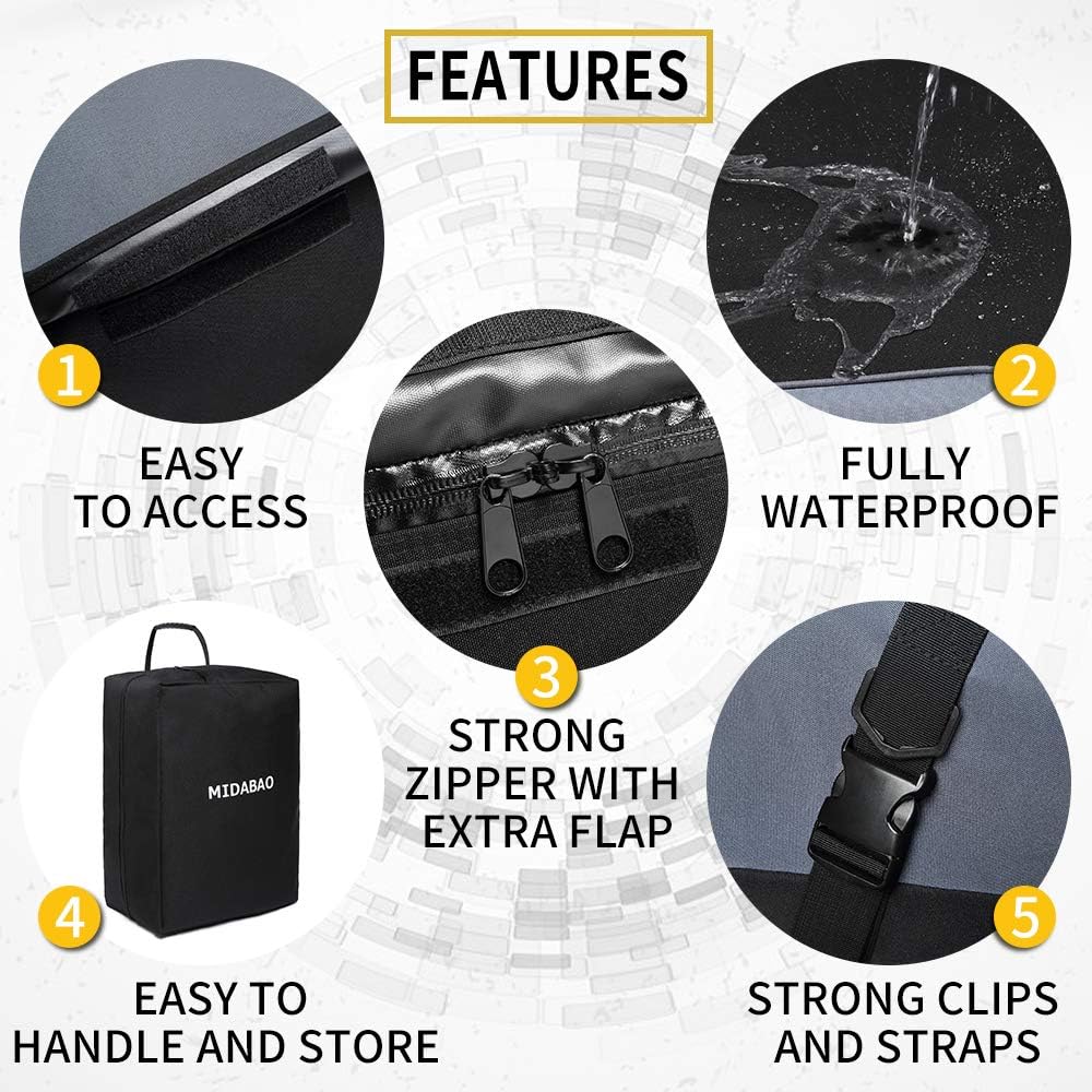 20 Cubic Waterproof Car Roof Top Carrier M43804