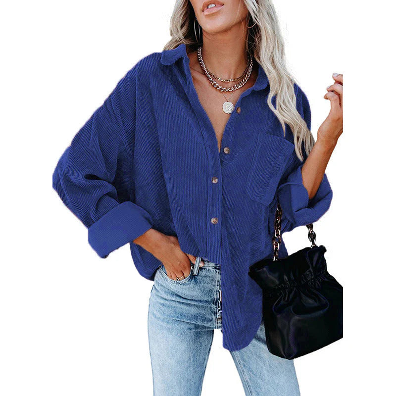 Corduroy Shirt Q847