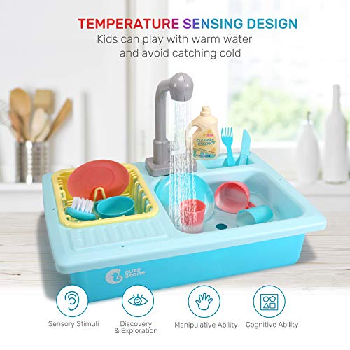 Color Changing Kitchen Sink Toys with Running Water Y7770