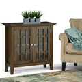 Rustic Natural Brown 2-Door Accent Cabinet K971