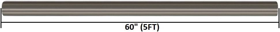 Stainless Steel Straight Exhaust Pipe 2.75" OD 5' Long Pack of 2 L219