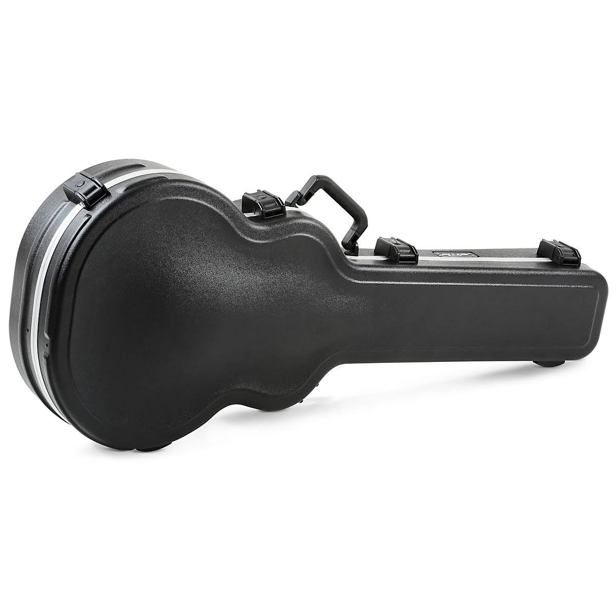Black Molded Jumbo Guitar Case O782
