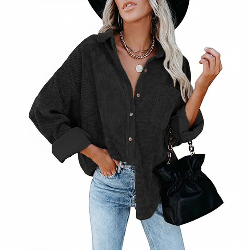 Corduroy Shirt Q847