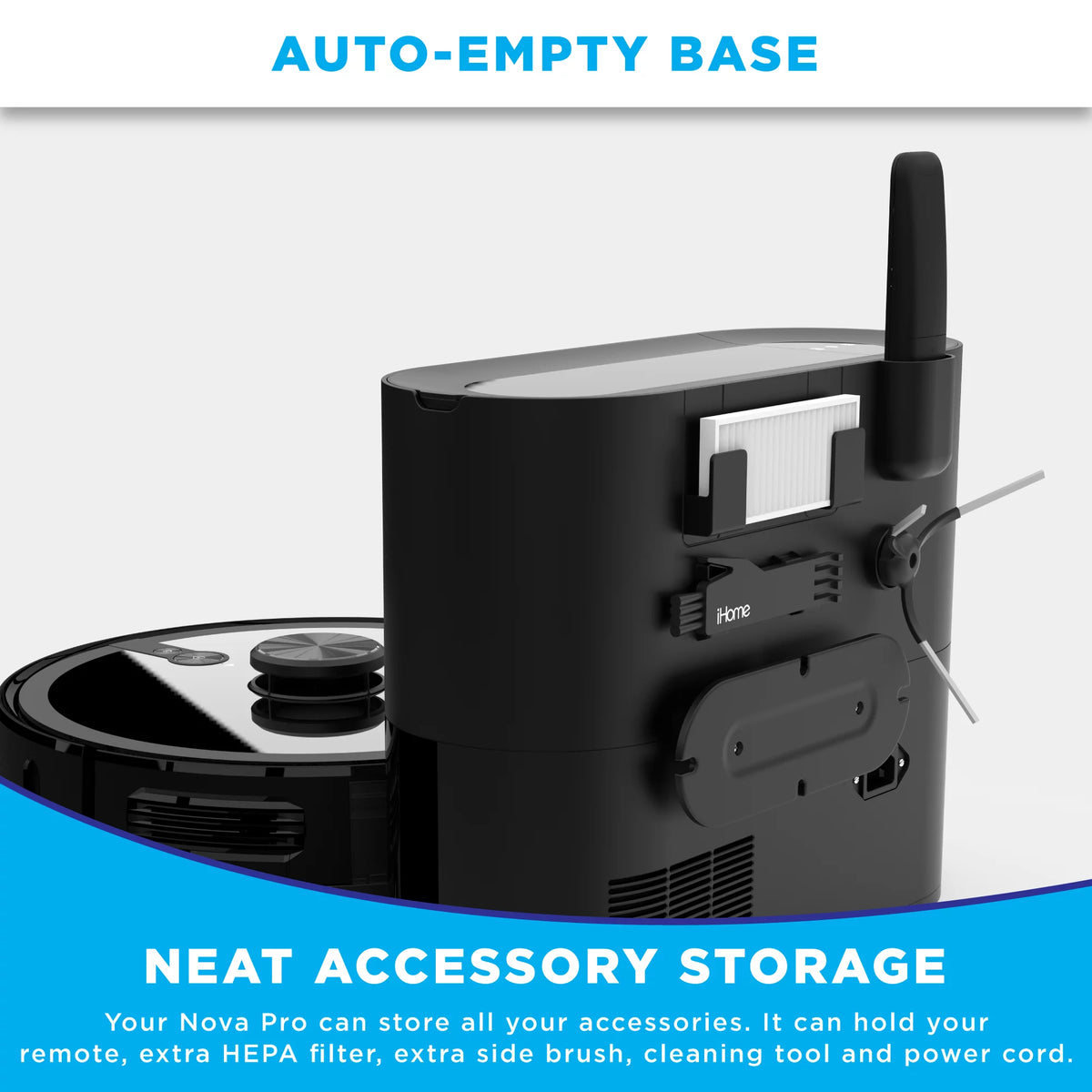 3-in-1 Robot Vacuum with Vibrating Mop Q203