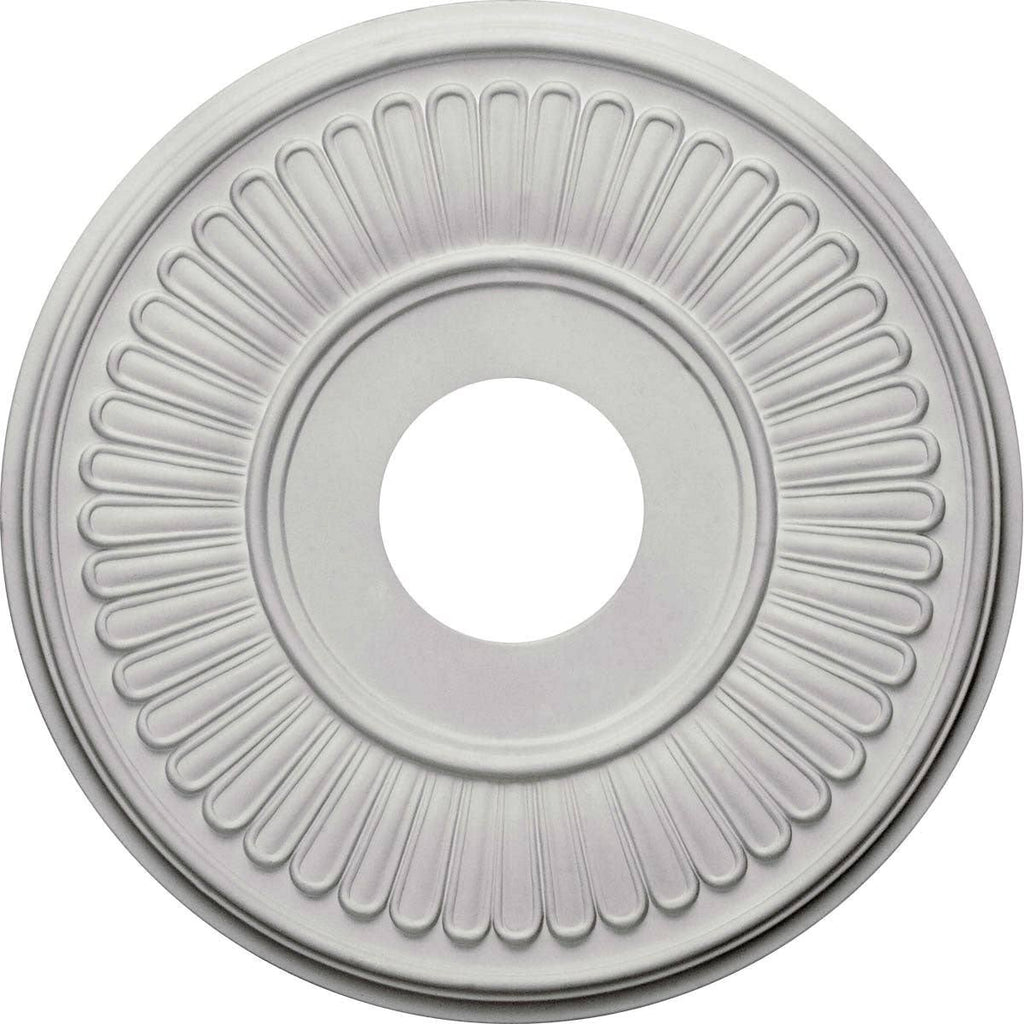 Hand-Painted Hickory Ceiling Medallion J3016