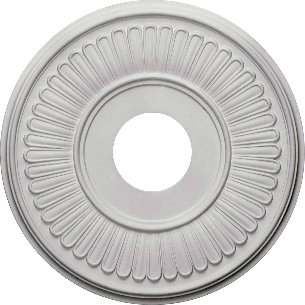 Hand-Painted Hickory Ceiling Medallion J3016