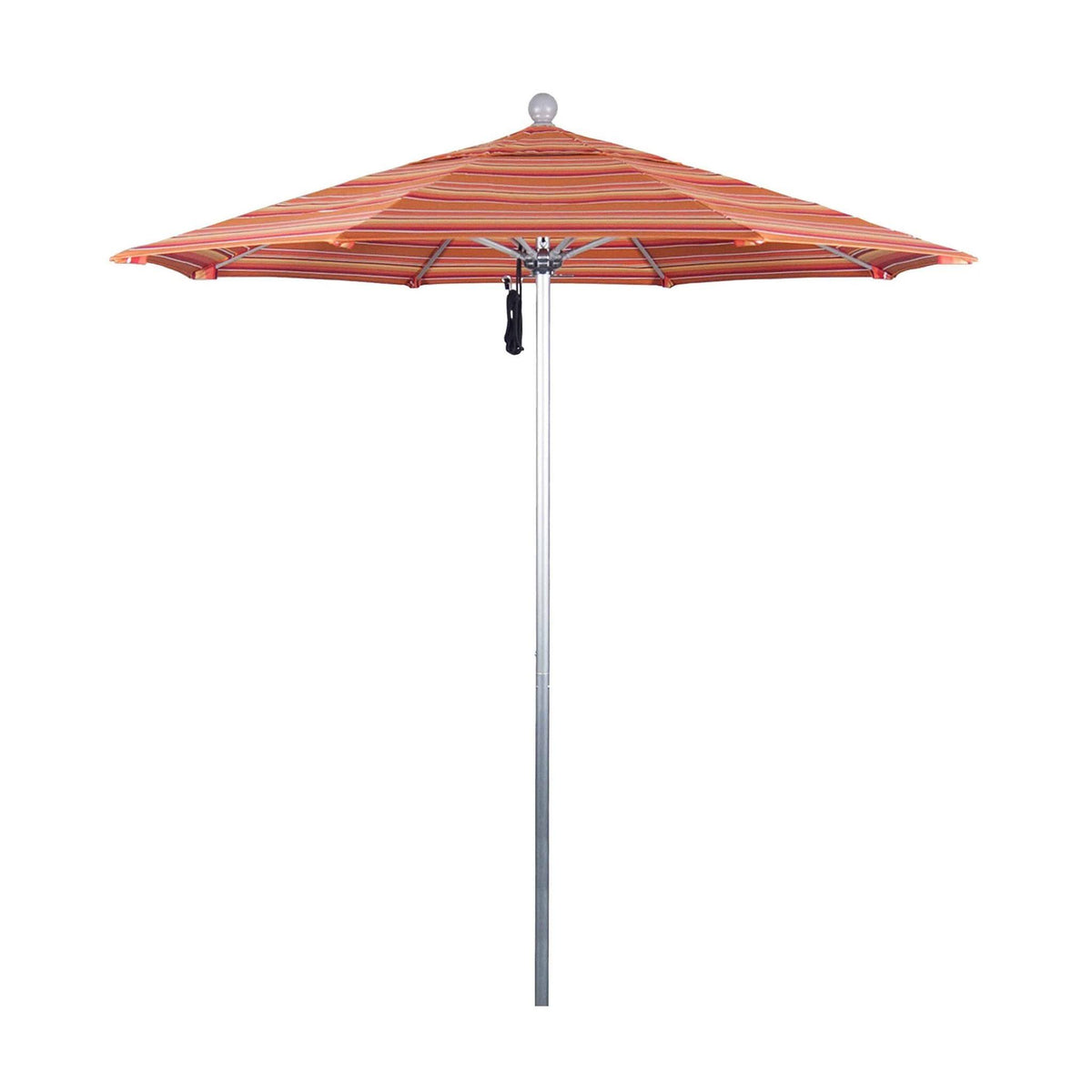 9 Ft Fiberglass Market Umbrella Pulley Open Bronze J347247