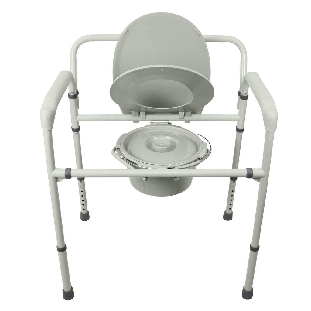 3 in 1 Extra Wide Folding Commode Chair H69483