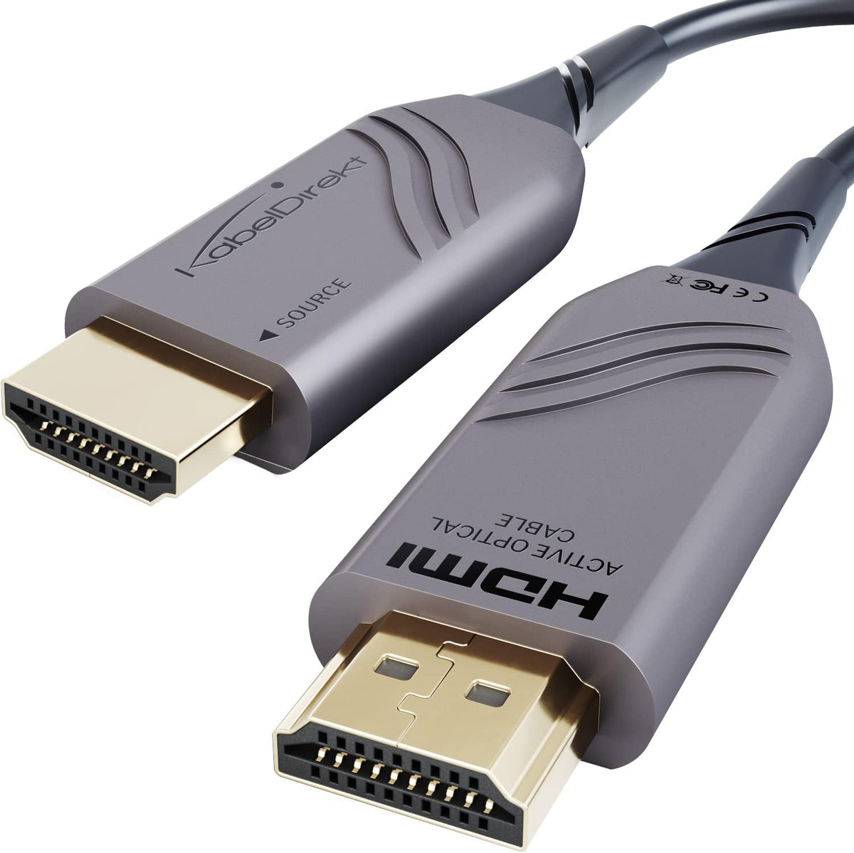 25ft 8K HDMI 2.1 Optical Ultra High Speed HDMI Cable Z656937