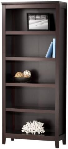 5 Shelf Bookcase, Espresso C8506