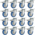 12 Pack 4 inch Swivel Caster Wheel with Brake F739773
