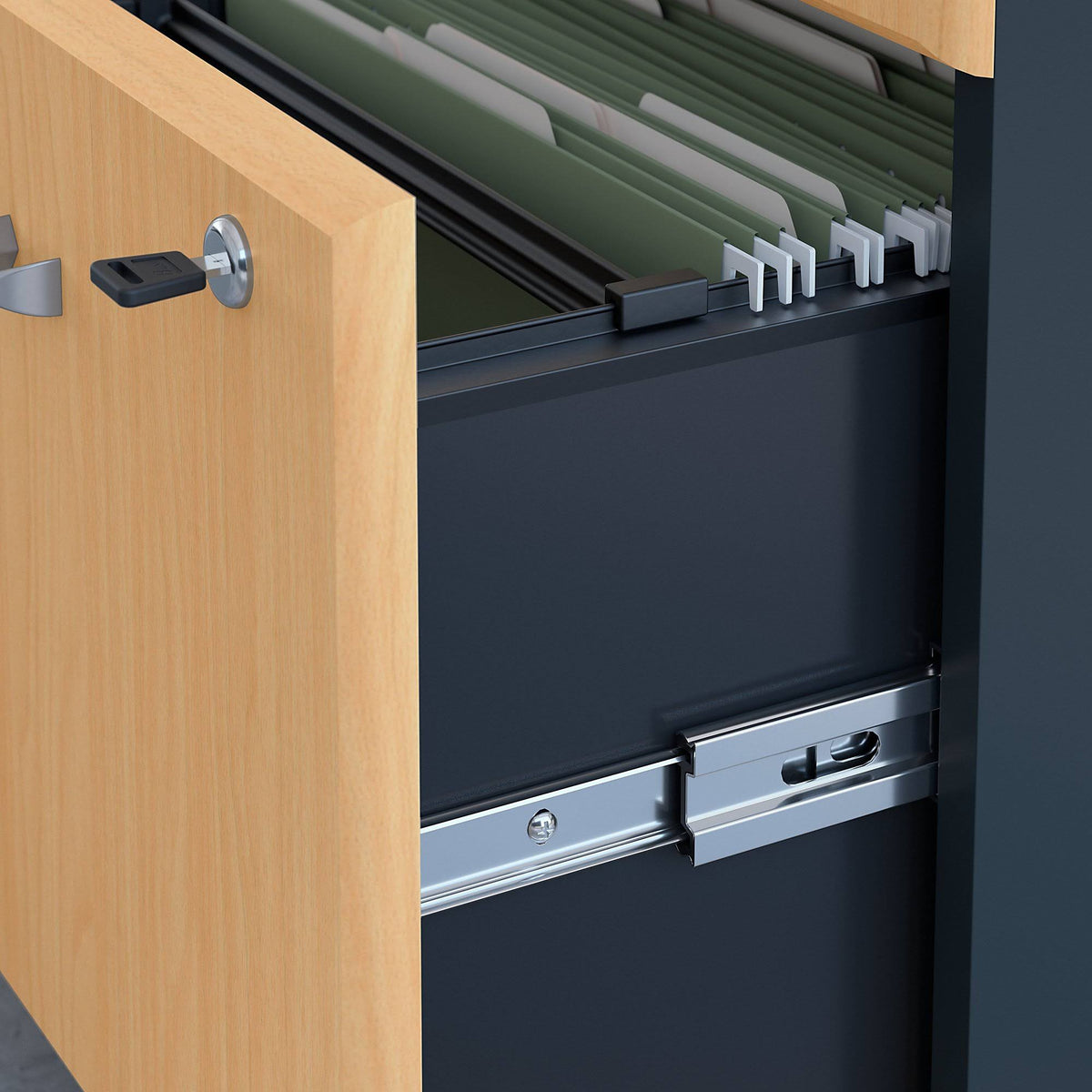 Beech Storage File Cabinet X474147