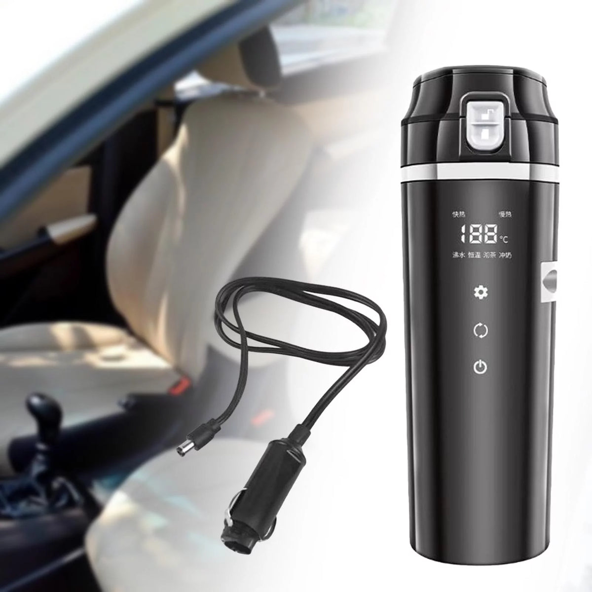 500ml Stainless Steel Electric Kettle Q779