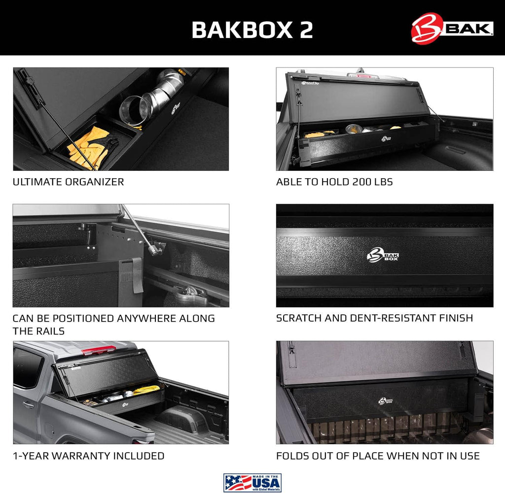 Black Fold-Away Utility Box C63063