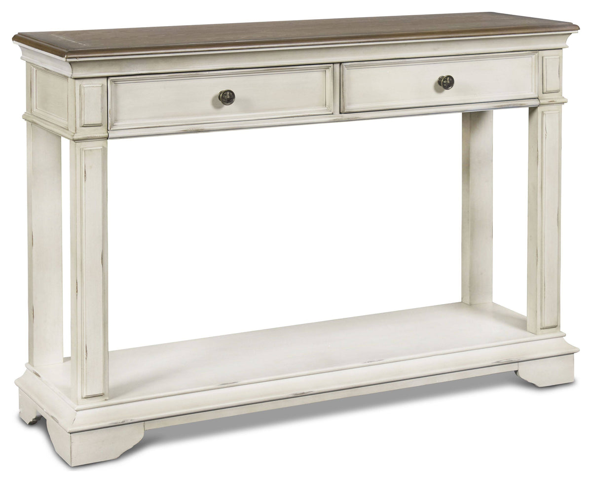 White Console Sofa Table K680