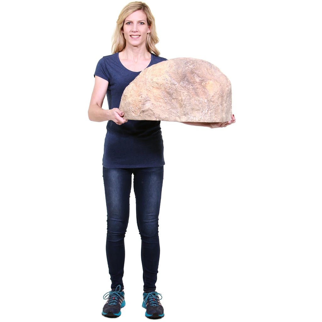Small Tan Artificial Rock W81992