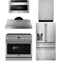 Electric Range, Range Hood, Refrigerator, Dishwasher and Microwave F180031