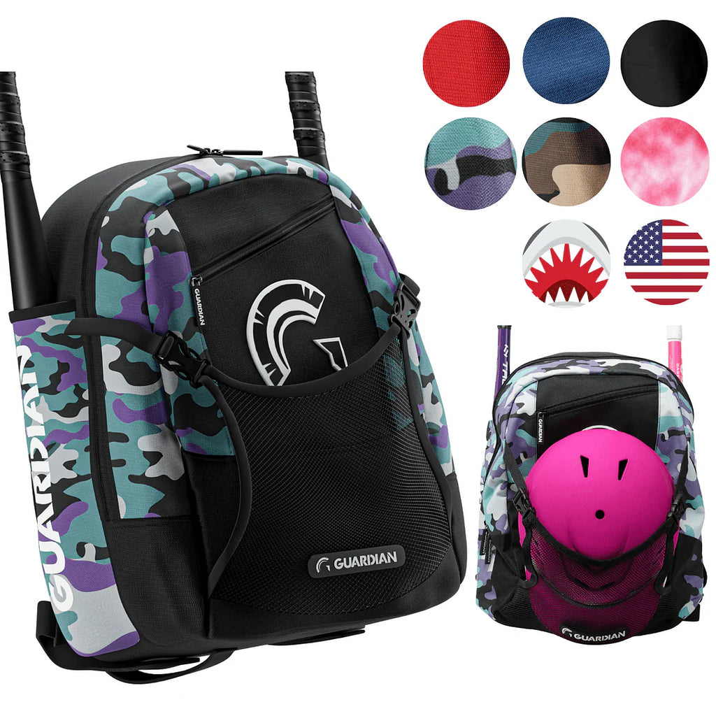Youth Baseball Bag Holds Two Bats F4706