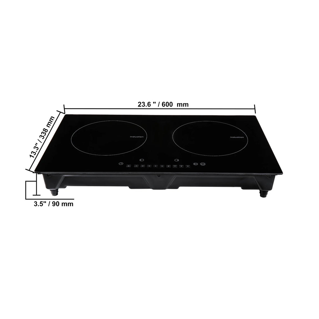 2 Burners Ceramic Glass Electric Cooktop U55569