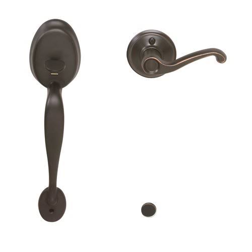 Satin Chrome Handleset U53836