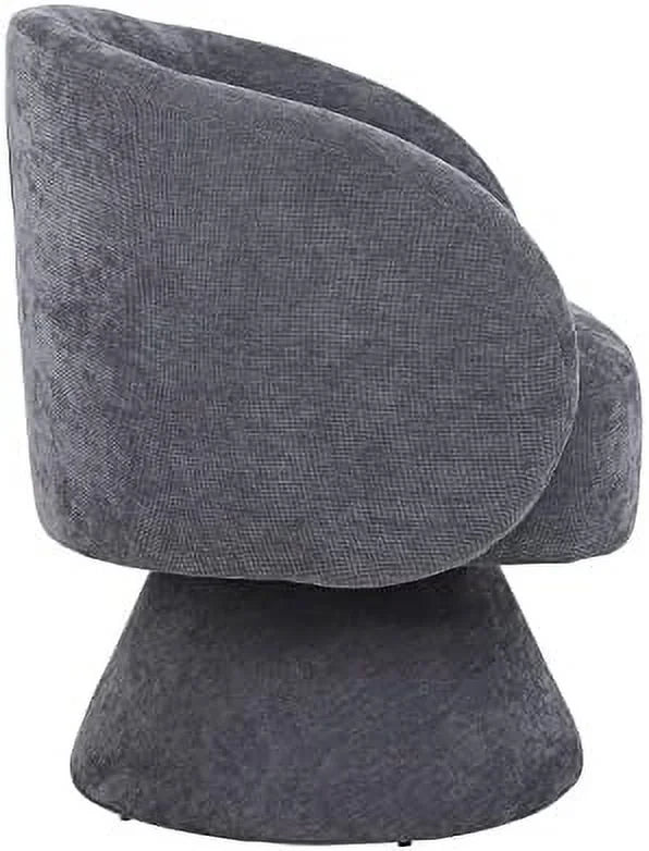 Linen Upholstered Swivel Accent Chair Set of 2 G788