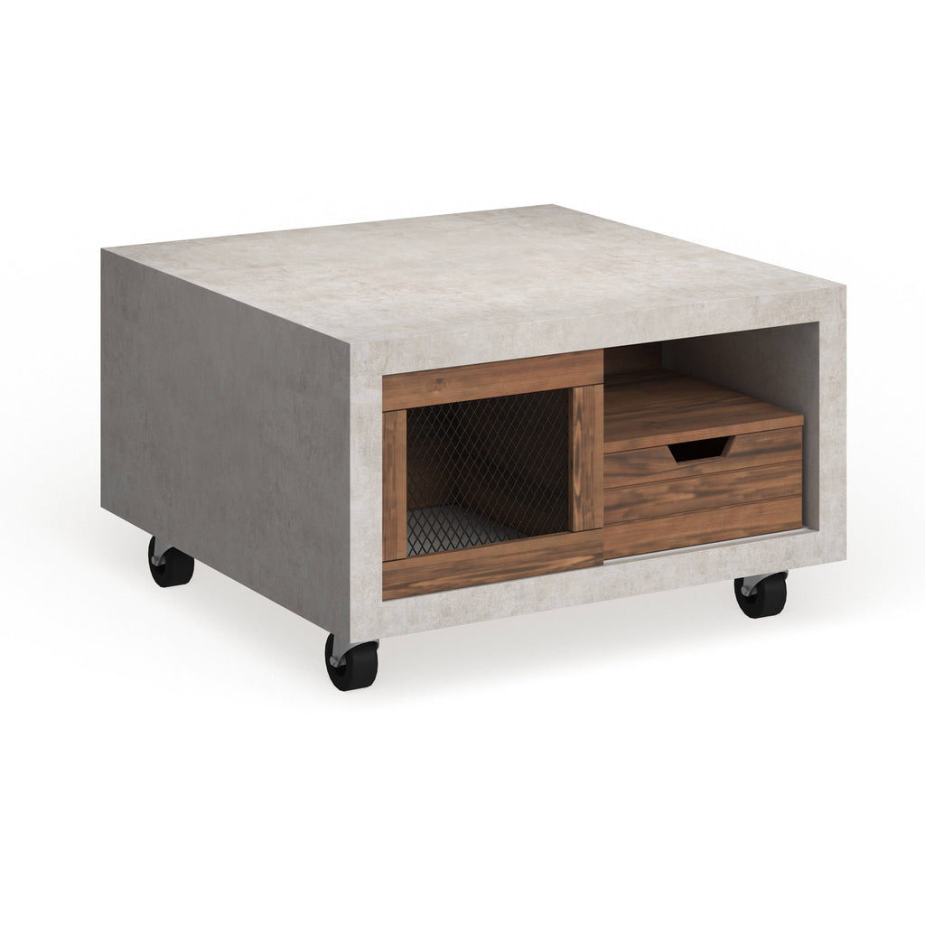 Industrial Multi-Storage Coffee Table V778222
