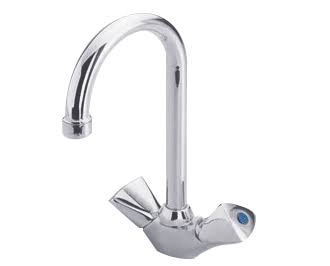 Polished Chrome Two Handle Bar Faucet R809966