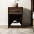 White 1 Drawer Nightstand G267722