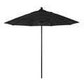 9 Ft Fiberglass Market Umbrella Pulley Open Bronze J347247