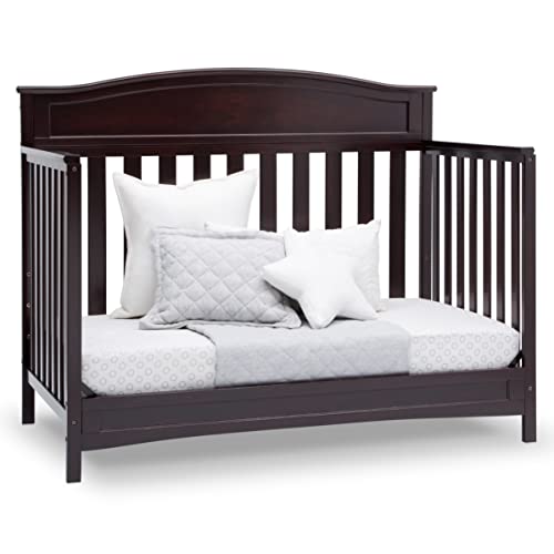 White 4-in-1 Convertible Baby Crib W861752
