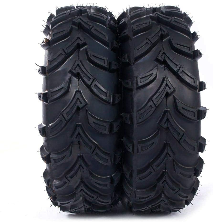 26x9.00-12 Front & 26x11.00-12 Rear 6PLY All Terrain Tubeless Tires Set of 4 G7662