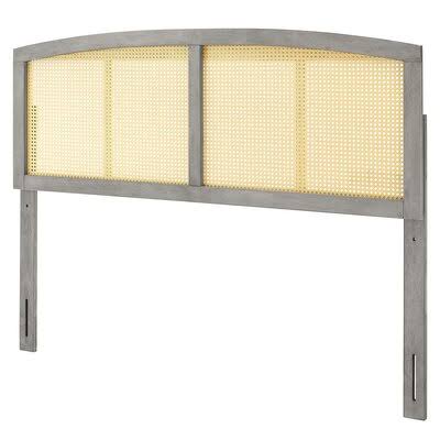 King Gray Panel Headboard D9154