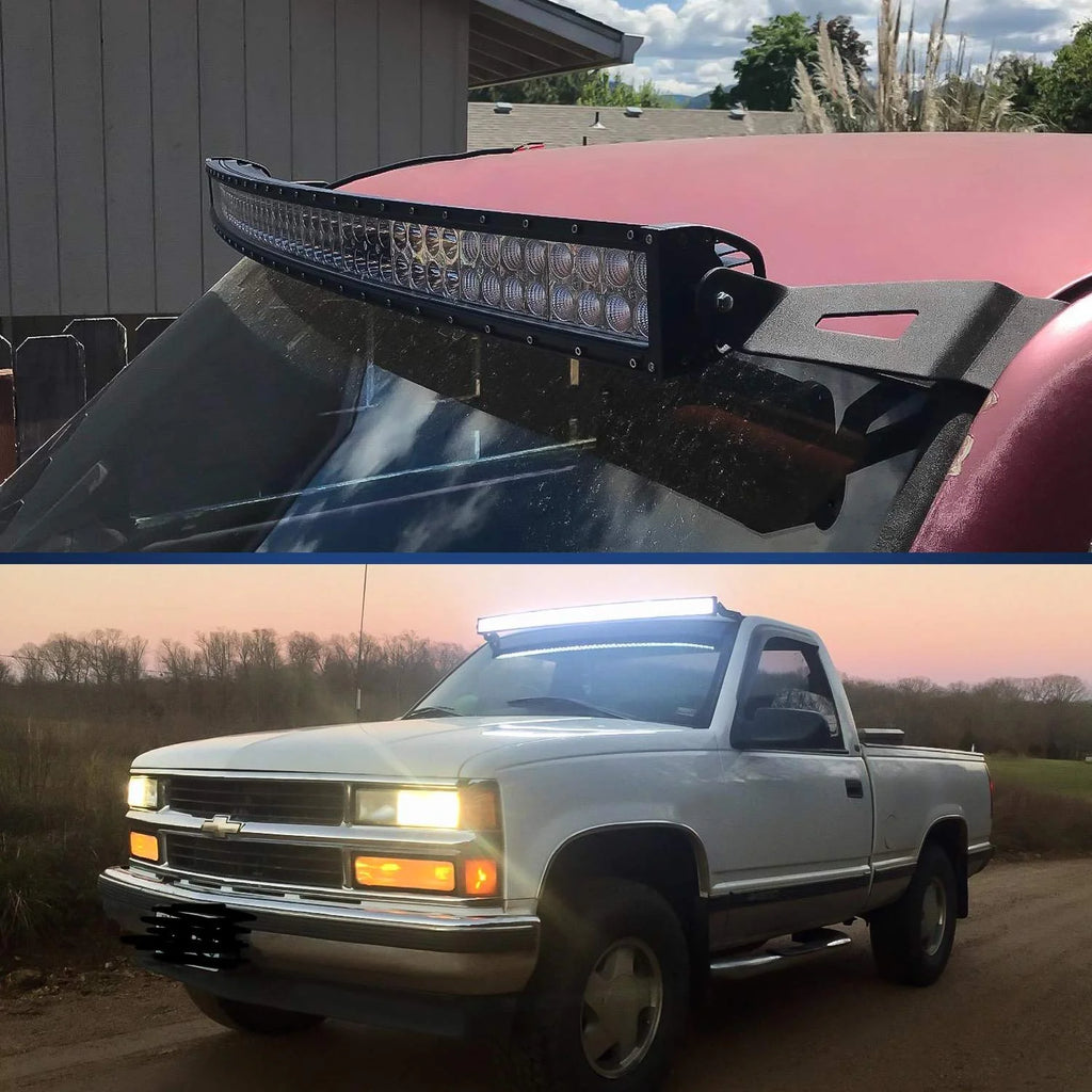 50Inch 2PCS Curved LED Light Bar Bracket V24167
