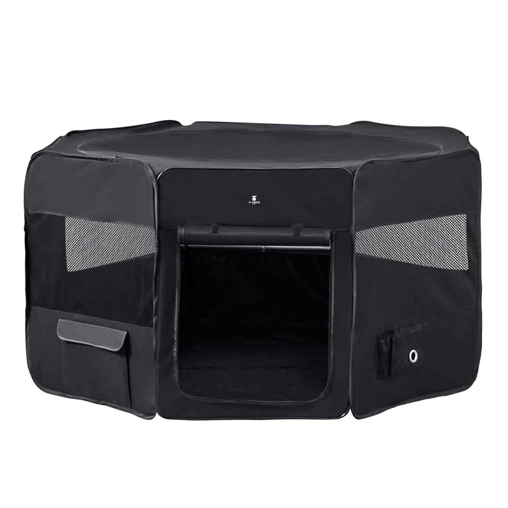 Portable Foldable Pet Playpen 600D Oxford Cloth H36377