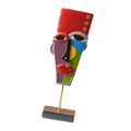Modern Abstract Human Face Statue B258