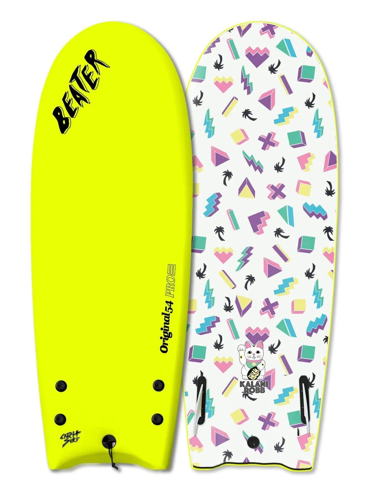 Electric Lemon Surfboard Y346