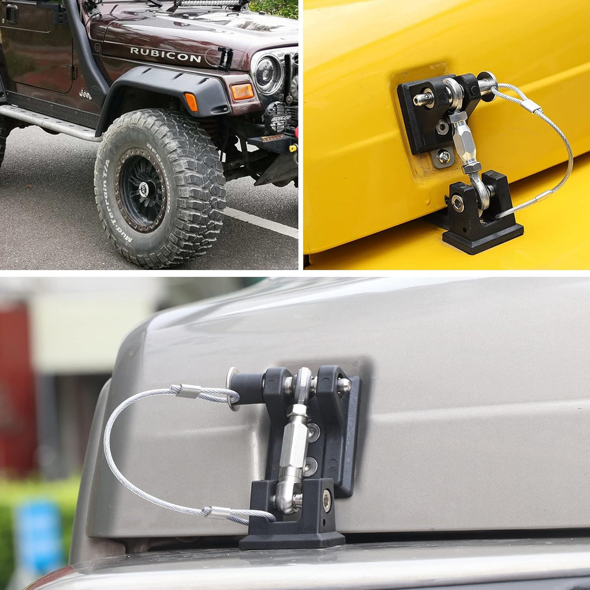 Hood Latches, Locking Hood Latch Kit, 1 Pair Pack of 2 H137418