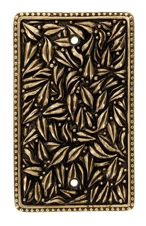 Antique Gold Wall Plate R92100
