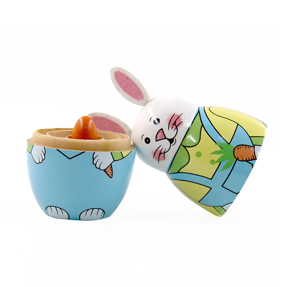 5-Storey Wooden Rabbit Doll Toys T30909