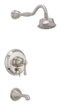 Brushed Nickel Tub Shower Trim Kit H644