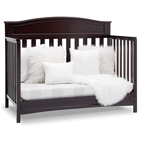 White 4-in-1 Convertible Baby Crib W861752